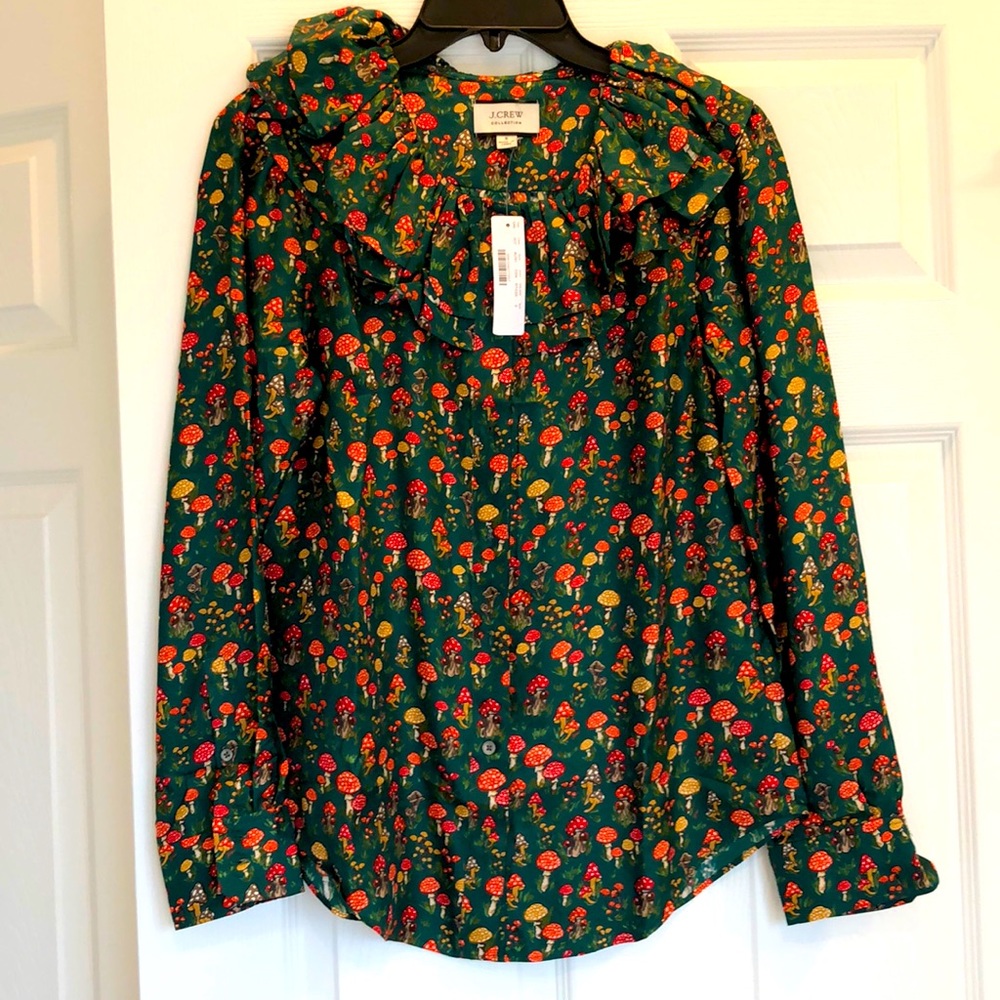 JCrew Collection 100% silk blouse! NWT